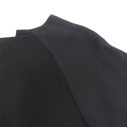 ADORE アドーア 美品 トリアセWクロスワンピース レディース ブラック 38 531-9240604 ワンピース