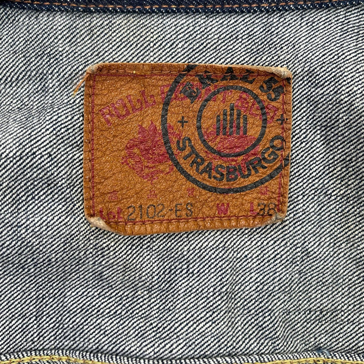 FULLCOUNT フルカウント 【ERAL55×STRASBURGO別注】2102-ES インディゴ TYPE-2ND DENIM JACKET デニムジャケット ジャケット