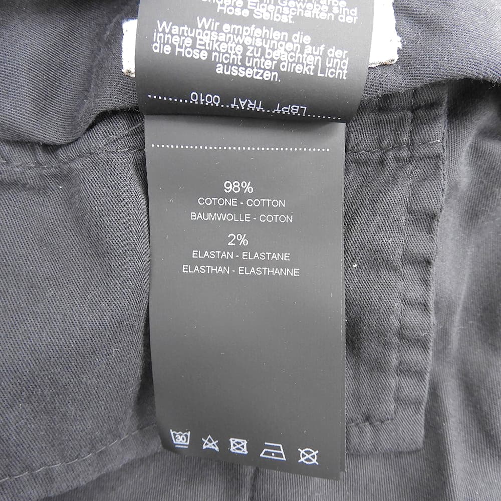 PT TORINO Like-New Stretch Cotton Chemical-Wash Twill Flat-Front Pants Pink Beige 46 Bottoms