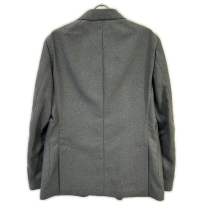 LARDINI ラルディーニ JA939AQ チャコール ウールホップサック EASY WEAR 段返り3B 2パッチ シングルジャケット ジャケット
