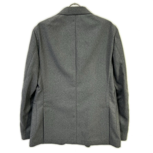 LARDINI ラルディーニ JA939AQ チャコール ウールホップサック EASY WEAR 段返り3B 2パッチ シングルジャケット ジャケット