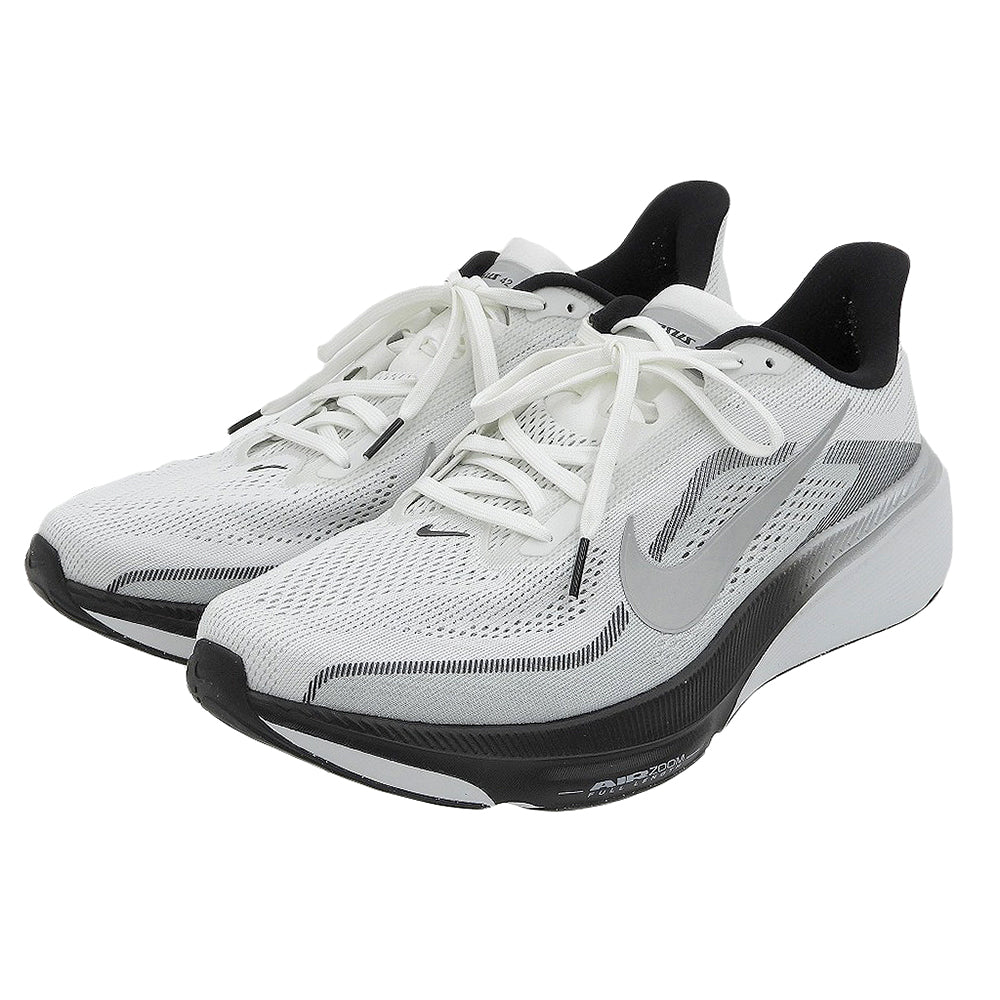 NIKE ナイキ AIR ZOOM ペガサス 42 ロード ランニング シューズ メンズ ホワイト×ブラック 30cm II7210-100 シューズ
