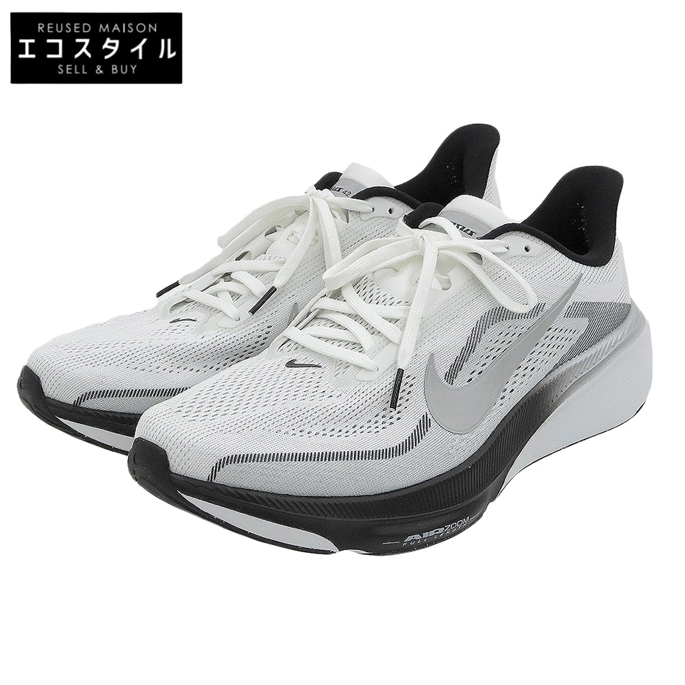 NIKE ナイキ AIR ZOOM ペガサス 42 ロード ランニング シューズ メンズ ホワイト×ブラック 30cm II7210-100 シューズ