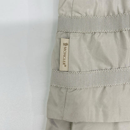 MONCLER モンクレール グレー ナイロン CARMIN ノーカラージャケット ジャケット