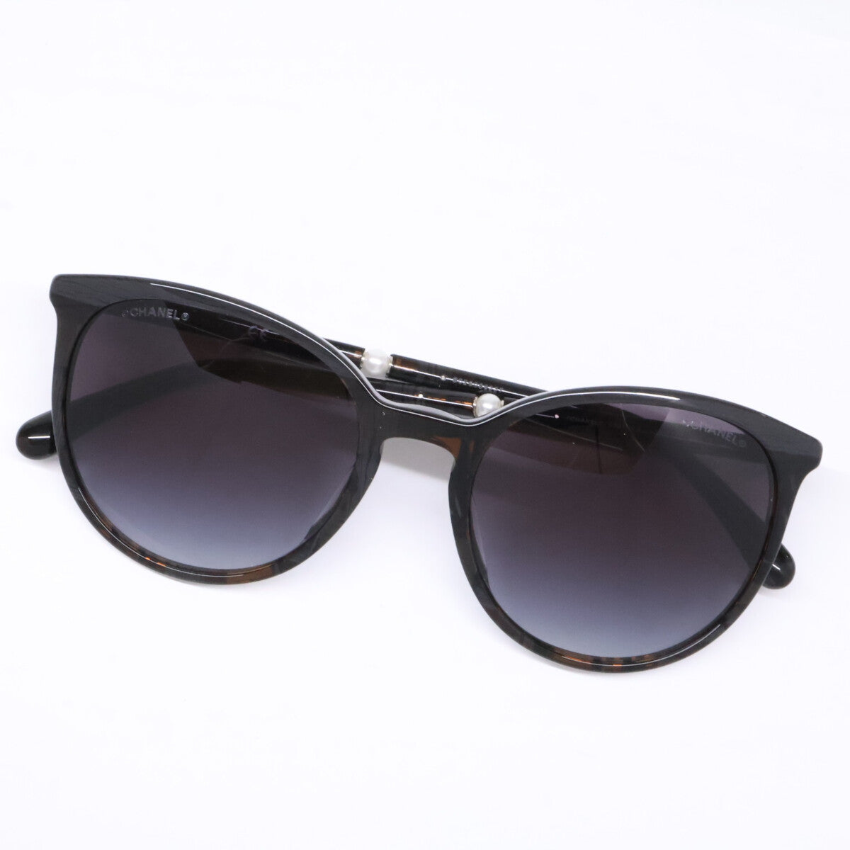 CHANEL シャネル 5394-H-A c.1667/S6 イミテーションパール キャットアイ ボストンシェイプ サングラス