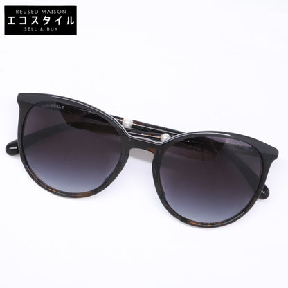 CHANEL シャネル 5394-H-A c.1667/S6 イミテーションパール キャットアイ ボストンシェイプ サングラス