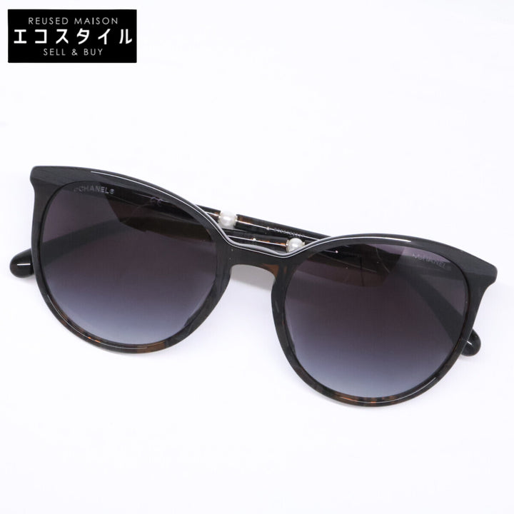 CHANEL シャネル 5394-H-A c.1667/S6 イミテーションパール キャットアイ ボストンシェイプ サングラス