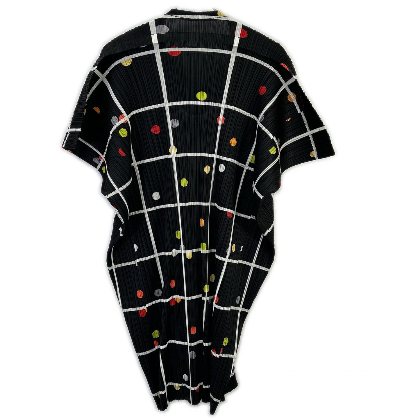 PLEATS PLEASE プリーツプリーズ 26SS PP61JT683 CROSSING DOTS ブラック ポリエステル ラウンドネック プリーツチュニック トップス