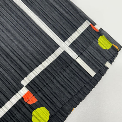 PLEATS PLEASE プリーツプリーズ 26SS PP61JT683 CROSSING DOTS ブラック ポリエステル ラウンドネック プリーツチュニック トップス