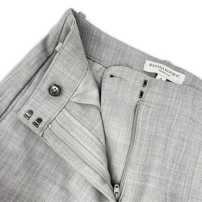 BANANA REPUBLIC バナナ リパブリック 25AW グレー マルゾット社生地 イタリアンウール ジャケットセットアップ スーツ セットアップ
