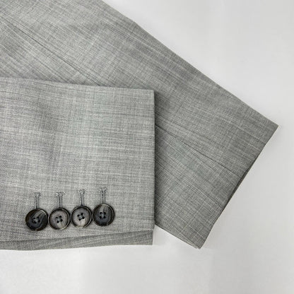 BANANA REPUBLIC バナナ リパブリック 25AW グレー マルゾット社生地 イタリアンウール ジャケットセットアップ スーツ セットアップ