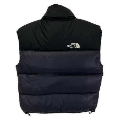 THE NORTH FACE ノースフェイス 90s　NF004AM ネイビー×ブラック ナイロン ヌプシダウンベスト ベスト