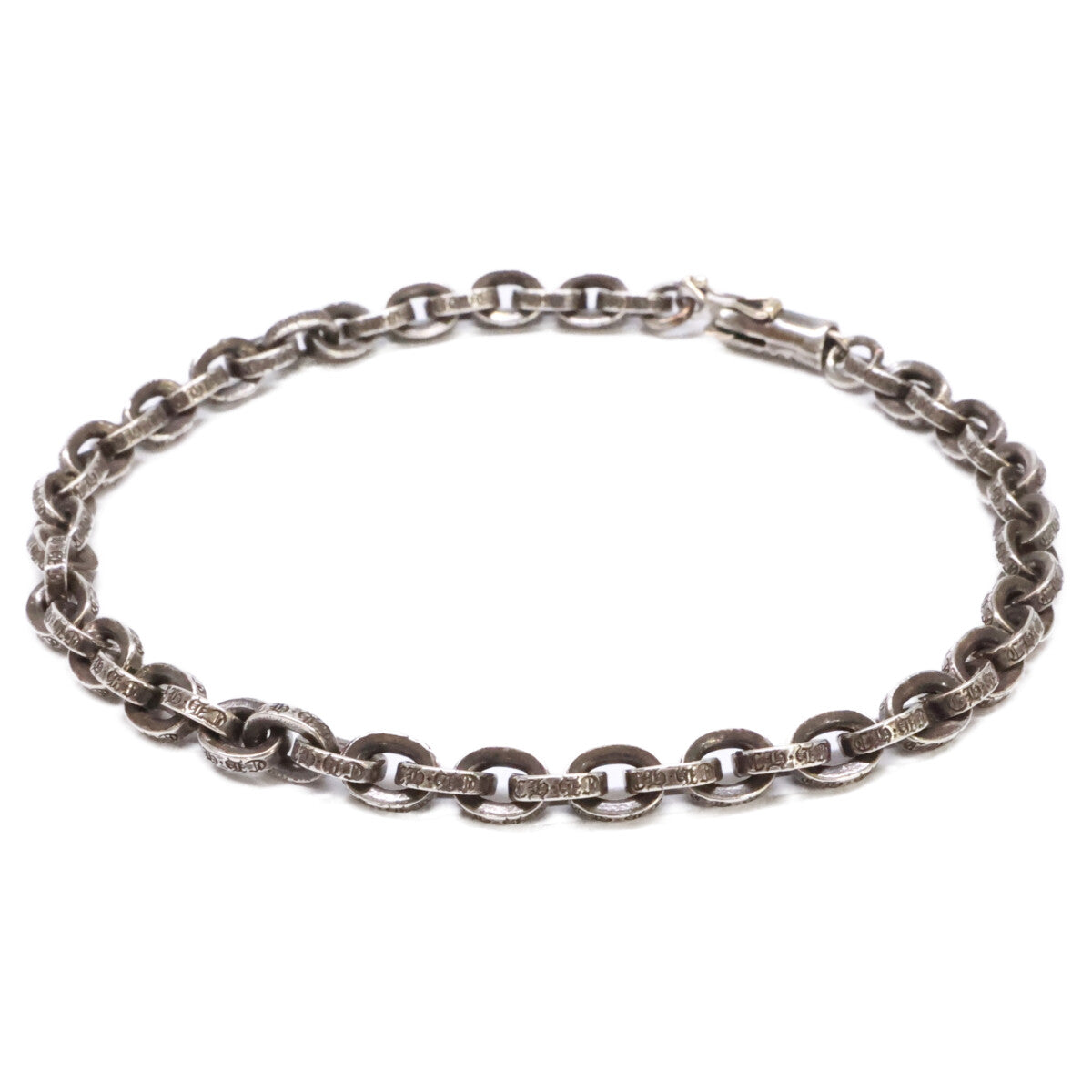 Chrome hearts クロムハーツ SV925 8インチ ペーパーチェーン ブレスレット