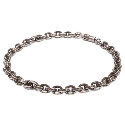 Chrome hearts クロムハーツ SV925 8インチ ペーパーチェーン ブレスレット