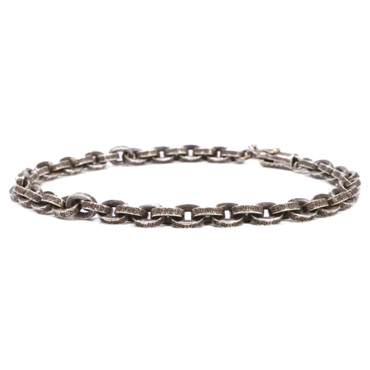Chrome hearts クロムハーツ SV925 8インチ ペーパーチェーン ブレスレット