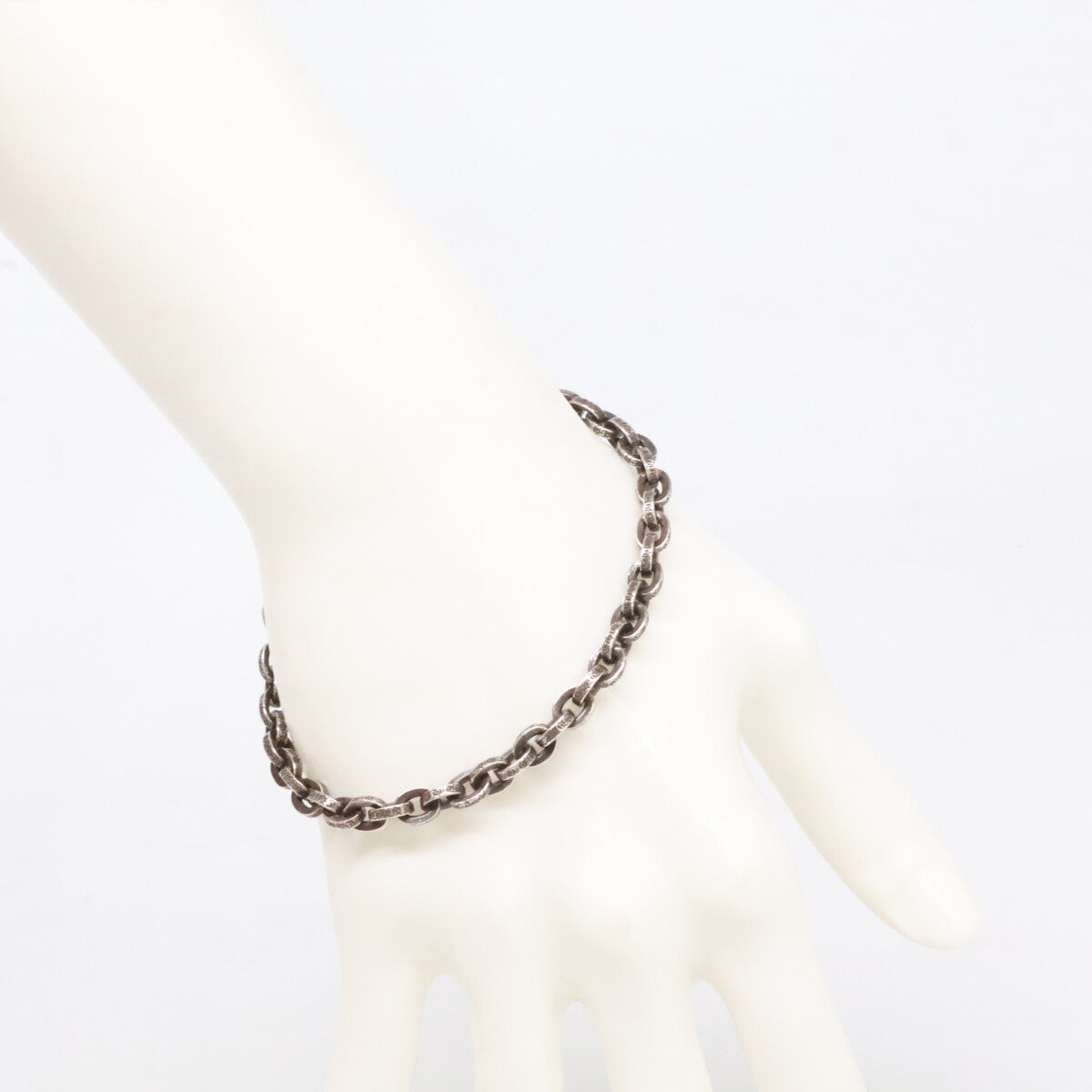Chrome hearts クロムハーツ SV925 8インチ ペーパーチェーン ブレスレット