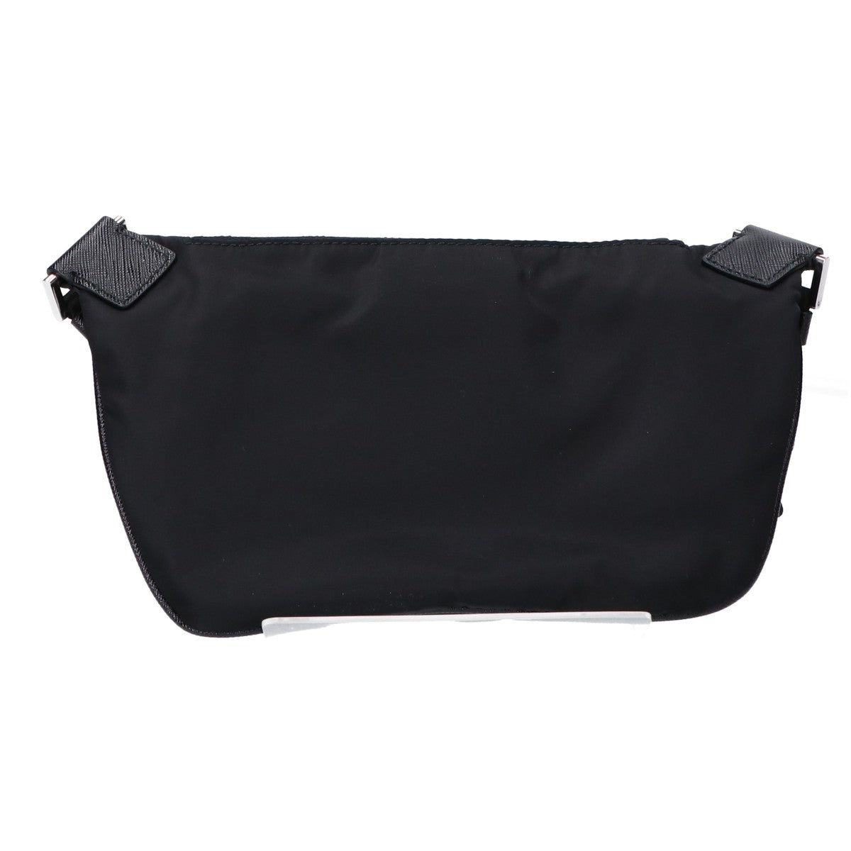 PRADA プラダ 美品 2VH128 Re-Nylon x サフィアーノレザー ショルダーバッグ
