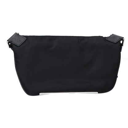PRADA プラダ 美品 2VH128 Re-Nylon x サフィアーノレザー ショルダーバッグ