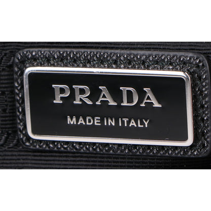 PRADA プラダ 美品 2VH128 Re-Nylon x サフィアーノレザー ショルダーバッグ