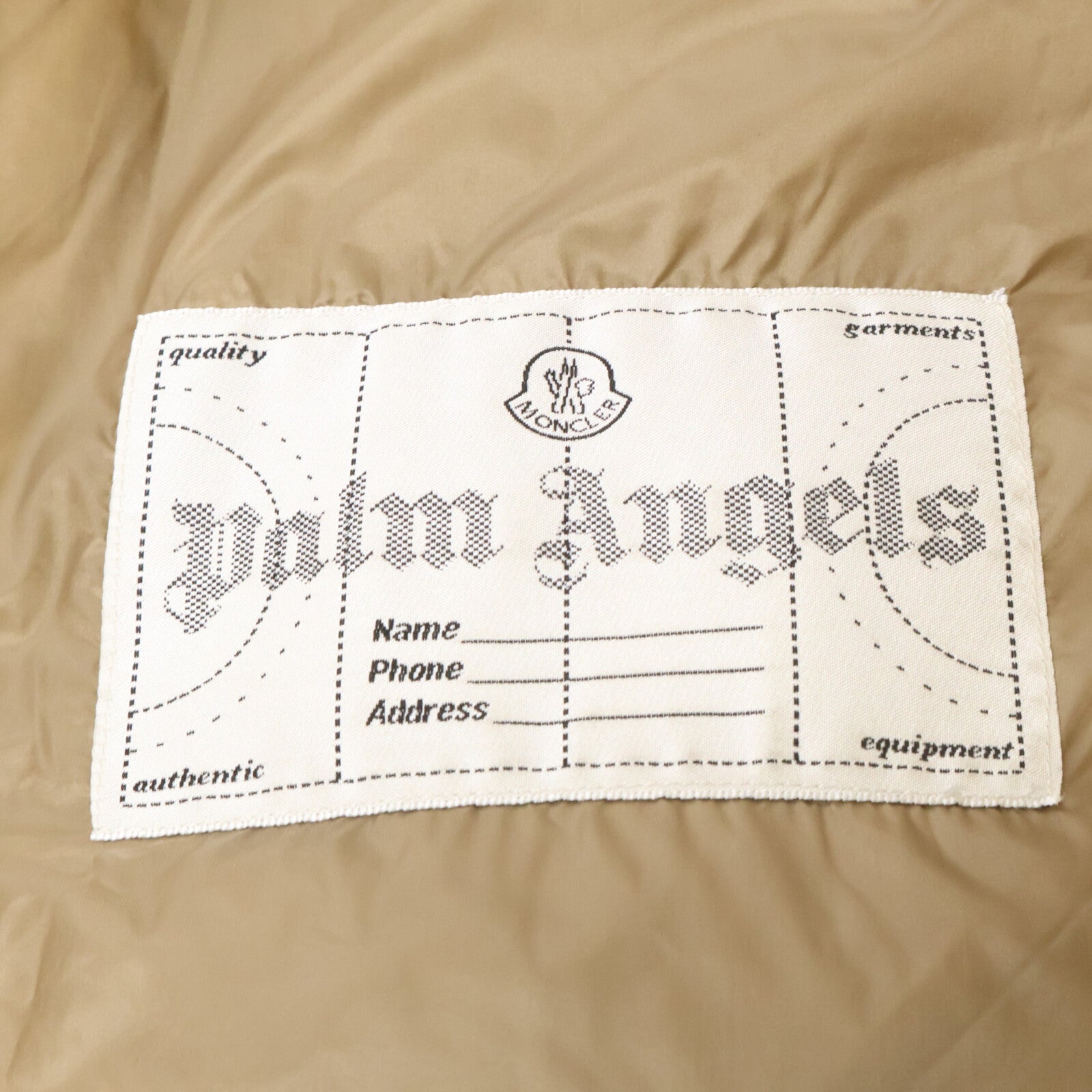 MONCLER モンクレール GENIUS 8 ジーニアス8 x Palm Angels パーム エンジェルス【美品】RODMAN GILET ダウン ベスト