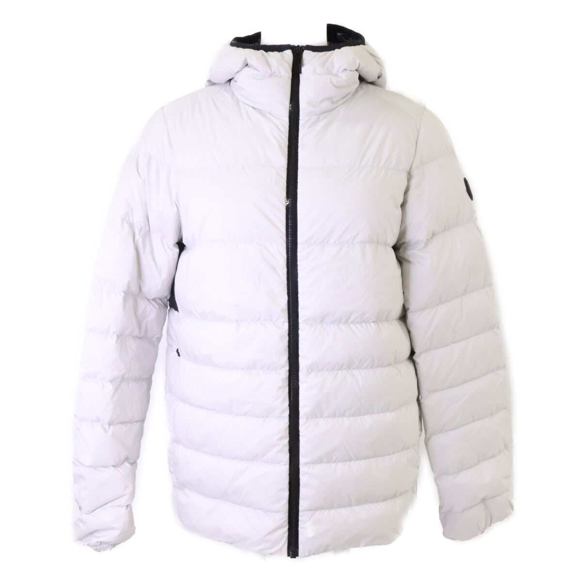 MONCLER モンクレール 22AW PLUVIS/プリュヴィ ナイロン バックロゴ フーデッドライトダウンジャケット ジャケット