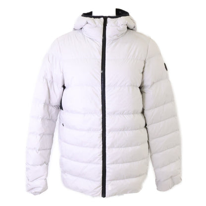 MONCLER モンクレール 22AW PLUVIS/プリュヴィ ナイロン バックロゴ フーデッドライトダウンジャケット ジャケット