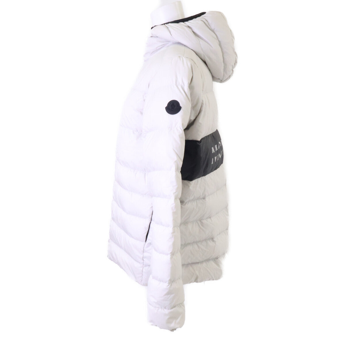 MONCLER モンクレール 22AW PLUVIS/プリュヴィ ナイロン バックロゴ フーデッドライトダウンジャケット ジャケット
