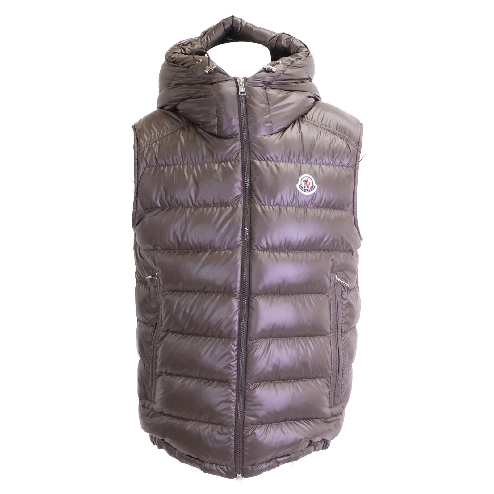 MONCLER モンクレール 美品 24AW BARANT/バラント テクニカルナイロン ダブルフーディダウンベスト ジャケット