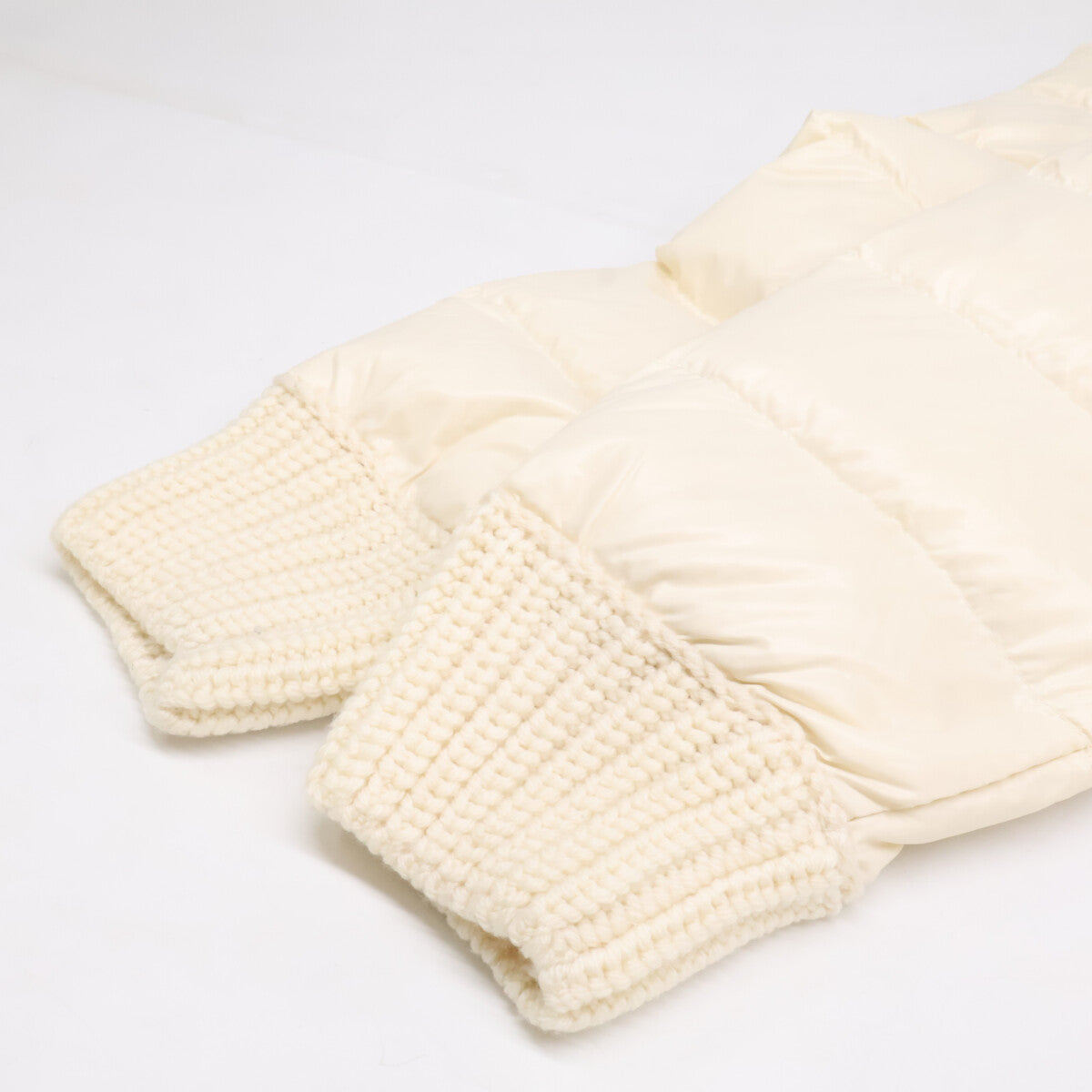 MONCLER Moncler [Made in 2024] ARCELOT Arcelot knit-panel down jacket jacket