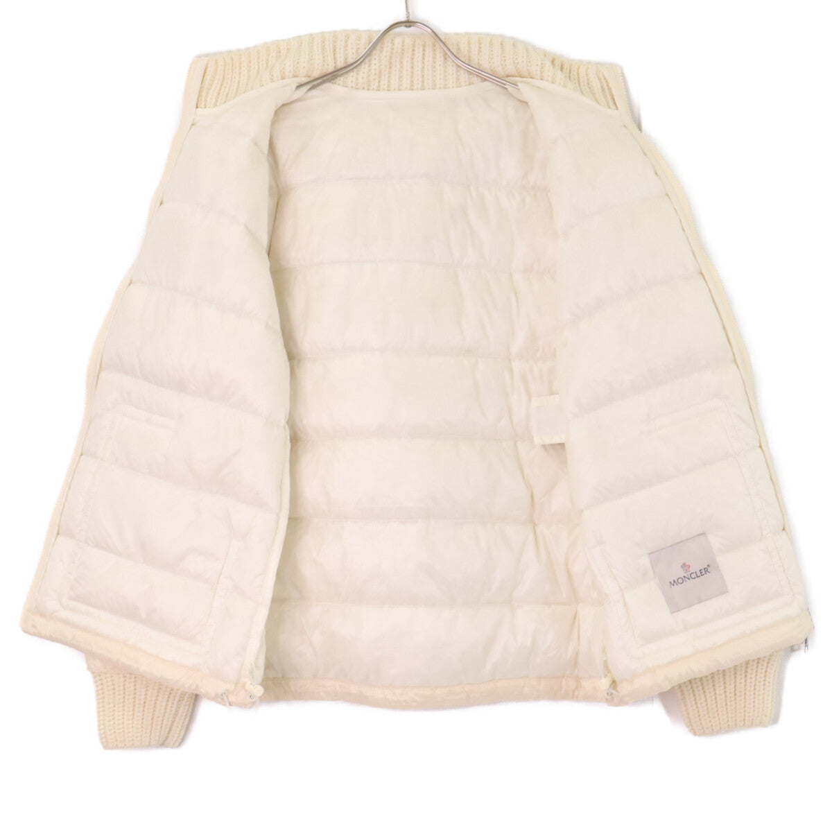 MONCLER Moncler [Made in 2024] ARCELOT Arcelot knit-panel down jacket jacket