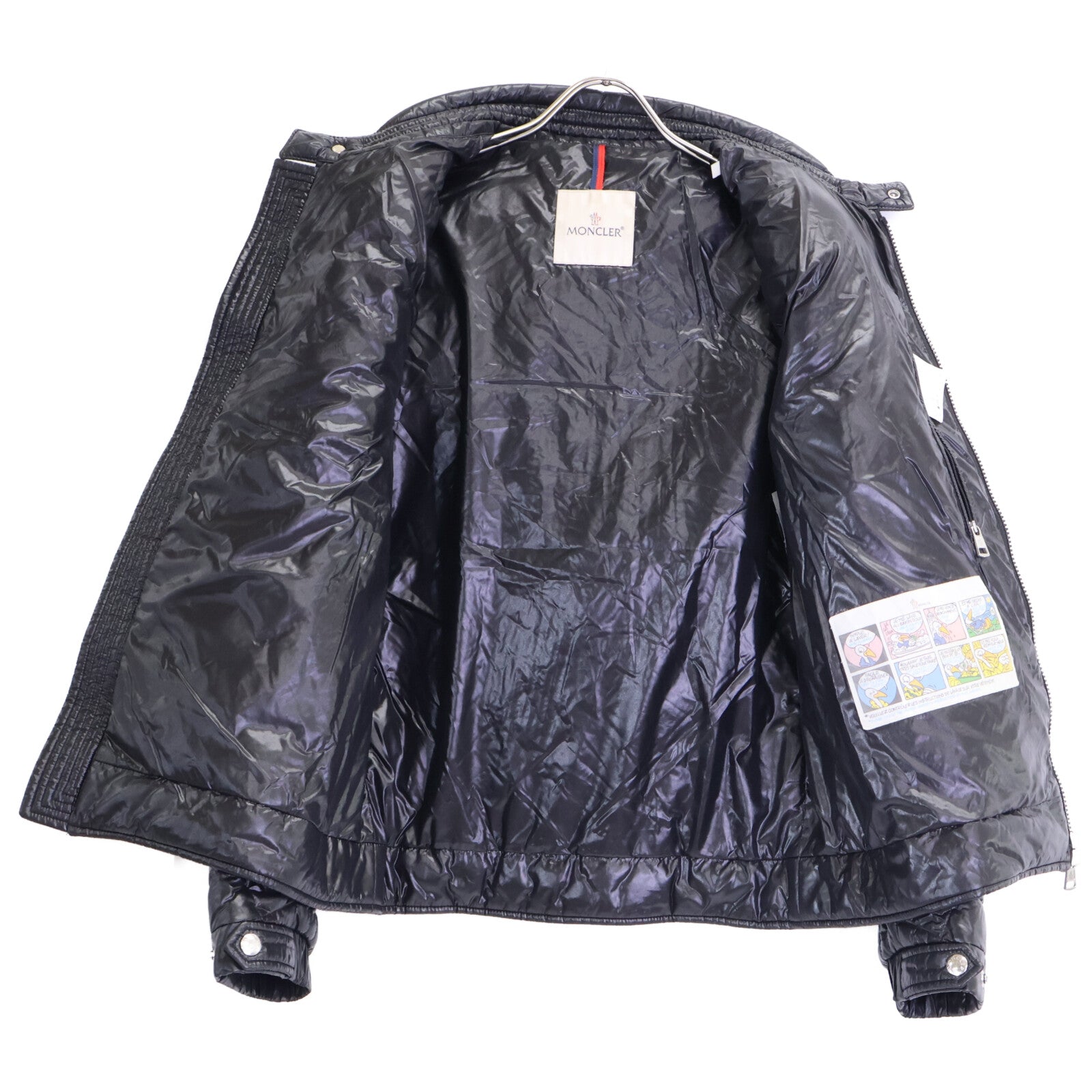 MONCLER モンクレール 【美品】VERAN ヴェラン キルティング ライダース ダウンジャケット ジャケット