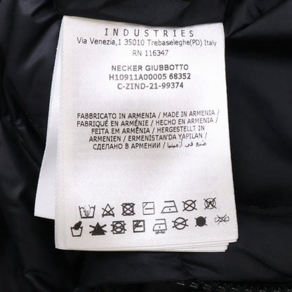 MONCLER Moncler NECKER tricolor-stripe hooded down jacket jacket