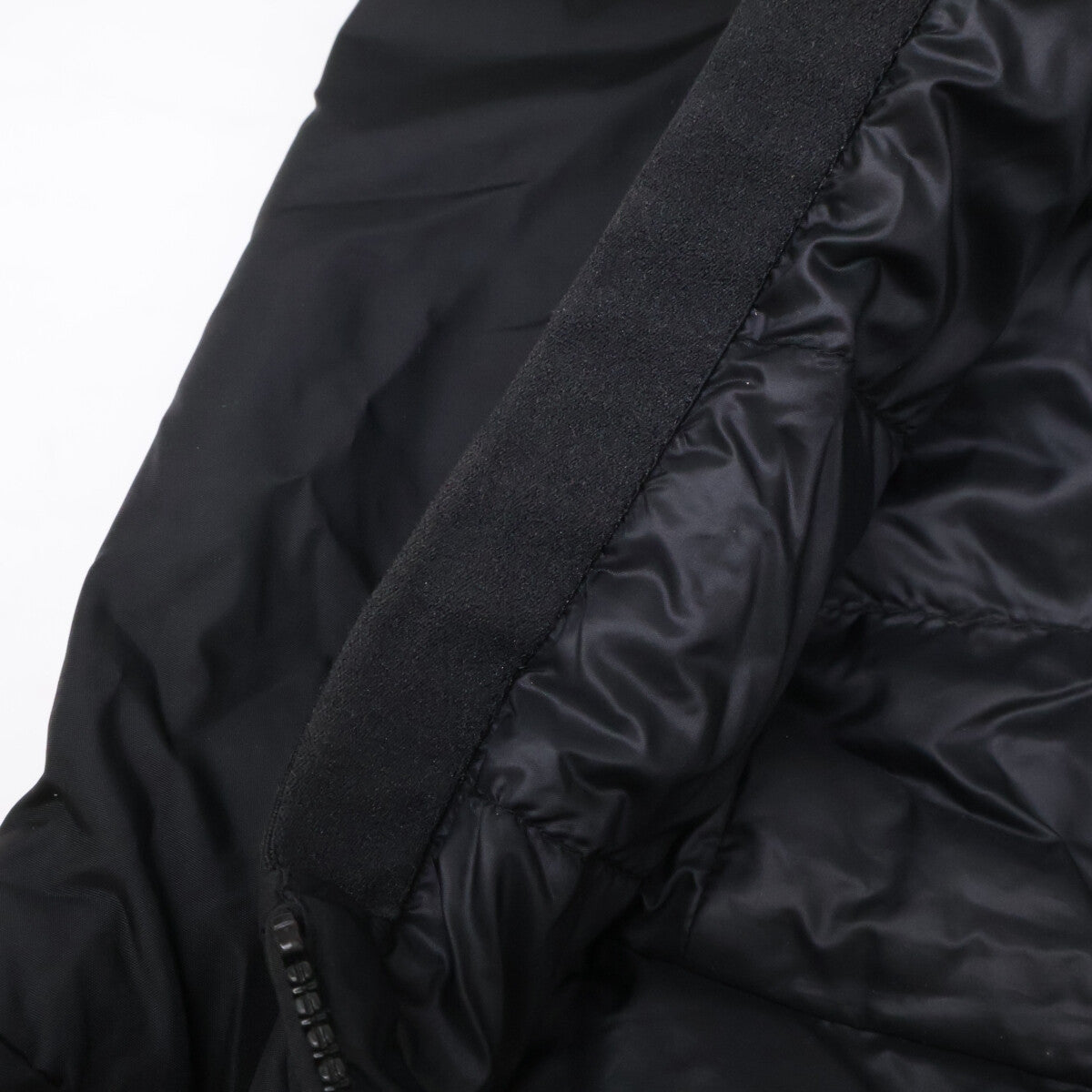MONCLER Moncler NECKER tricolor-stripe hooded down jacket jacket