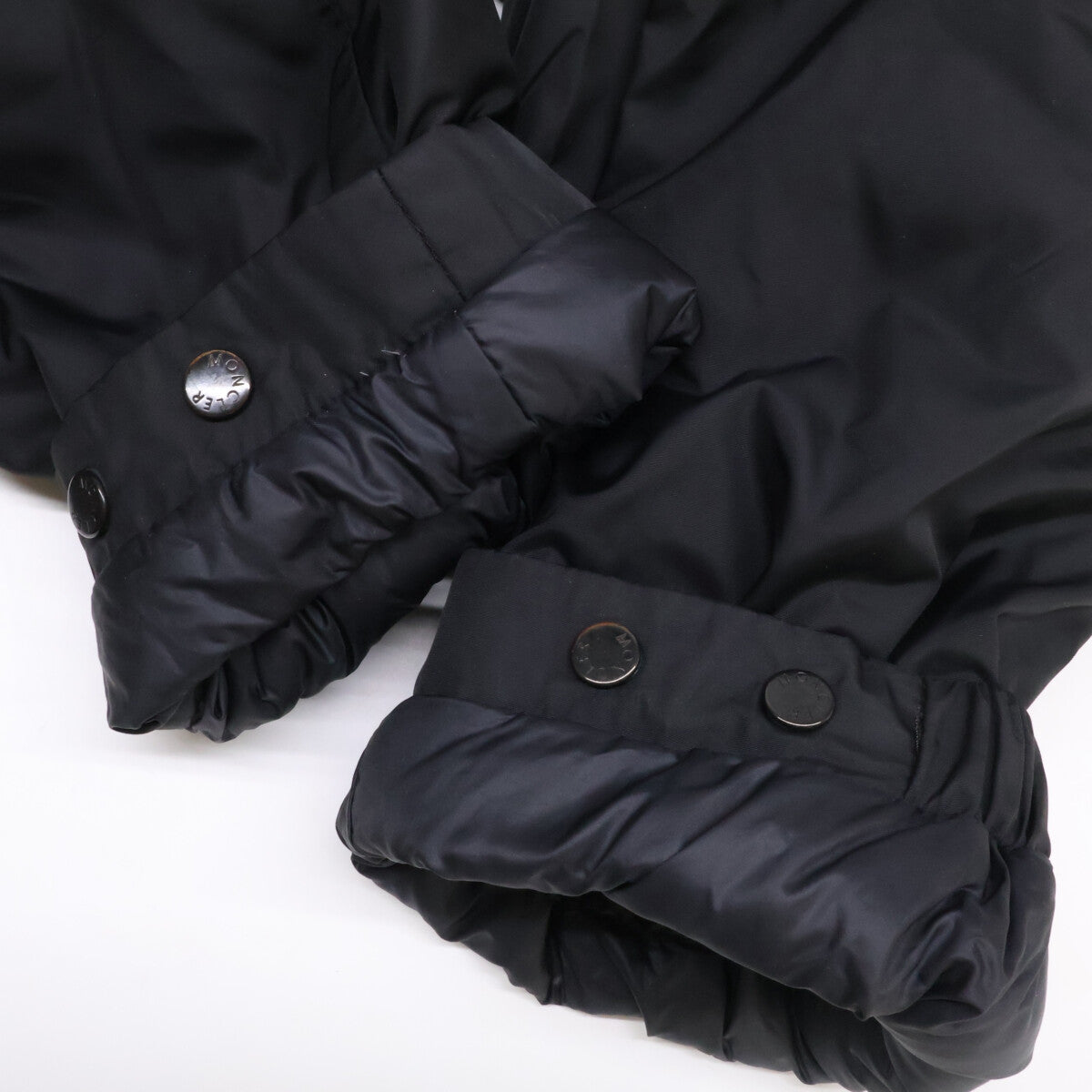 MONCLER Moncler NECKER tricolor-stripe hooded down jacket jacket