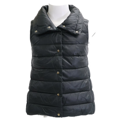MONCLER モンクレール PORTY レザー ダウン ベスト
