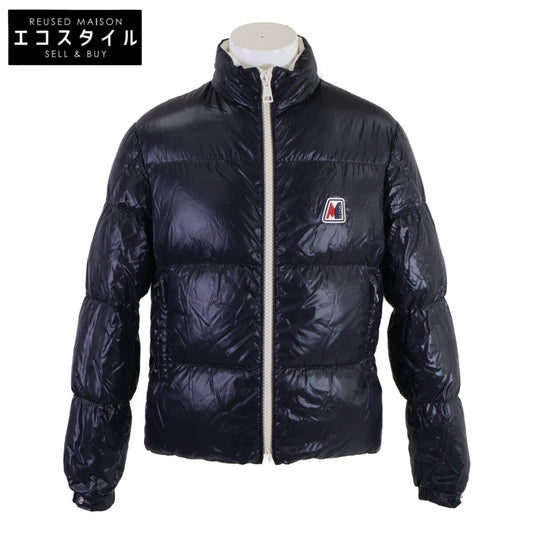 MONCLER モンクレール 美品 CHARTREUSE ラバーロゴ ダブルZIP ダウンジャケット ジャケット