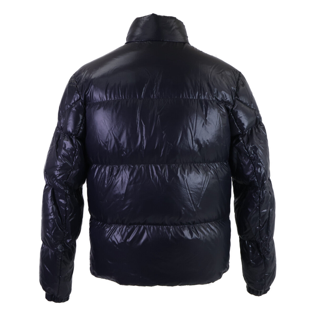 MONCLER Moncler excellent condition CHARTREUSE rubber-logo double-zip down jacket jacket
