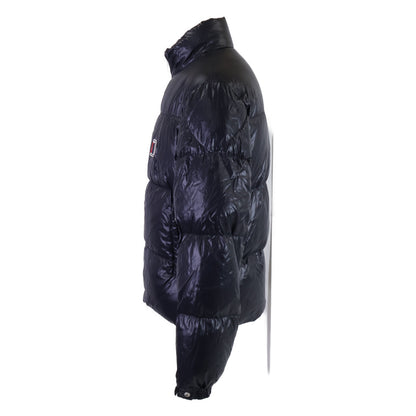 MONCLER Moncler excellent condition CHARTREUSE rubber-logo double-zip down jacket jacket