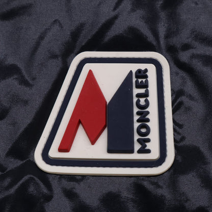 MONCLER Moncler excellent condition CHARTREUSE rubber-logo double-zip down jacket jacket