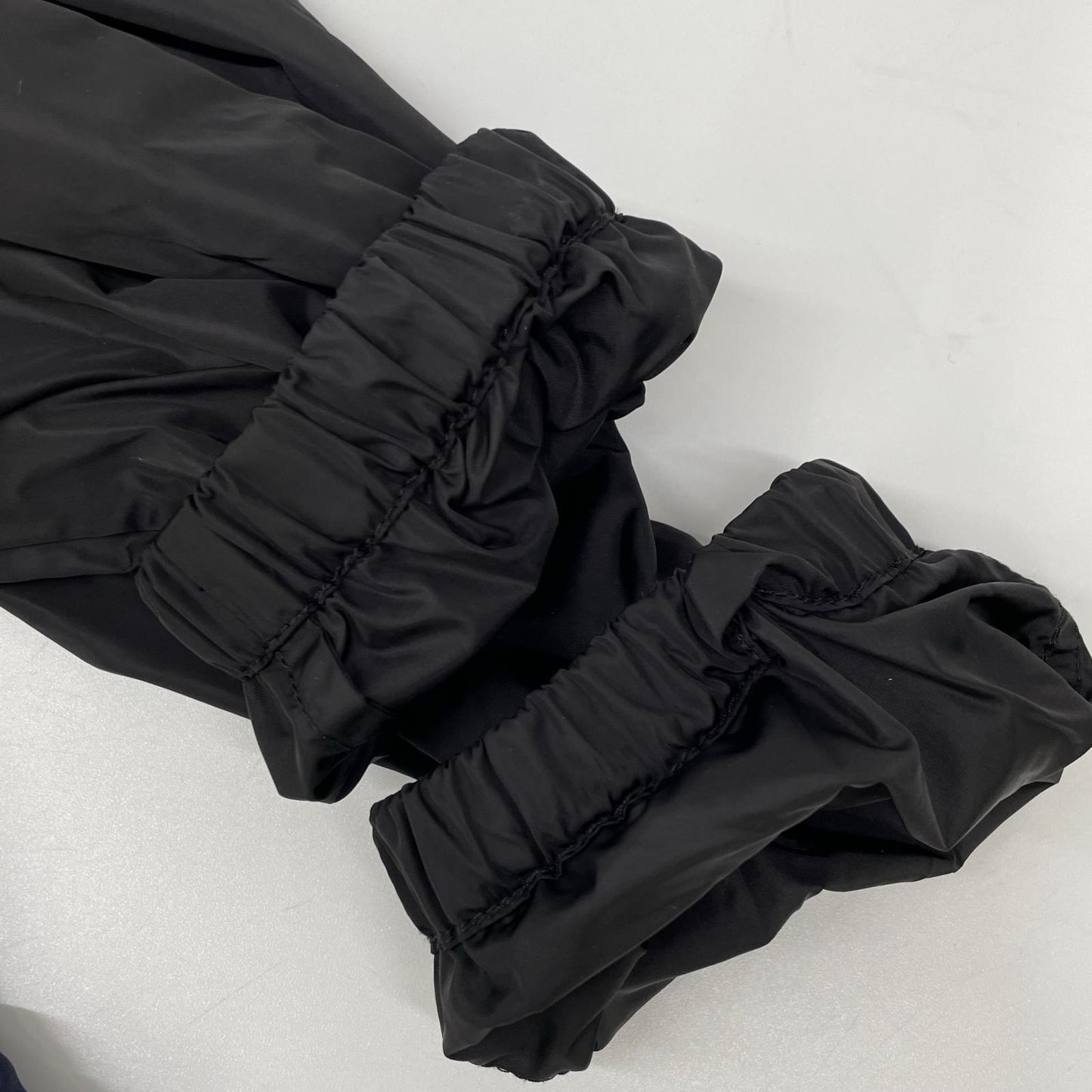 MONCLER モンクレール 【GENIUS】1952 18SS ALLOS ブラック×トリコロール 総柄 ドローコード W-ZIPナイロンフーディ ジャケット