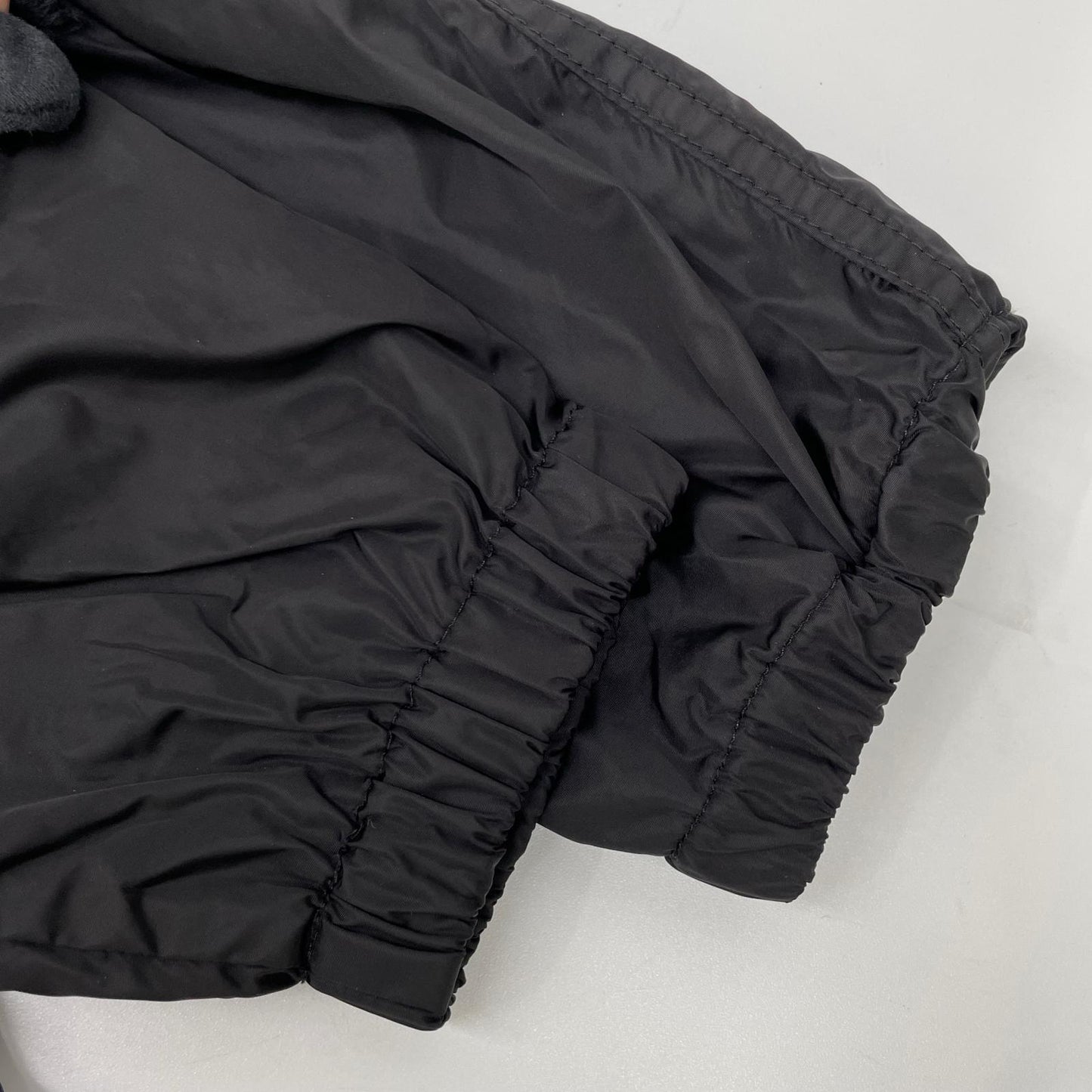 MONCLER モンクレール 【GENIUS】1952 18SS ALLOS ブラック×トリコロール 総柄 ドローコード W-ZIPナイロンフーディ ジャケット