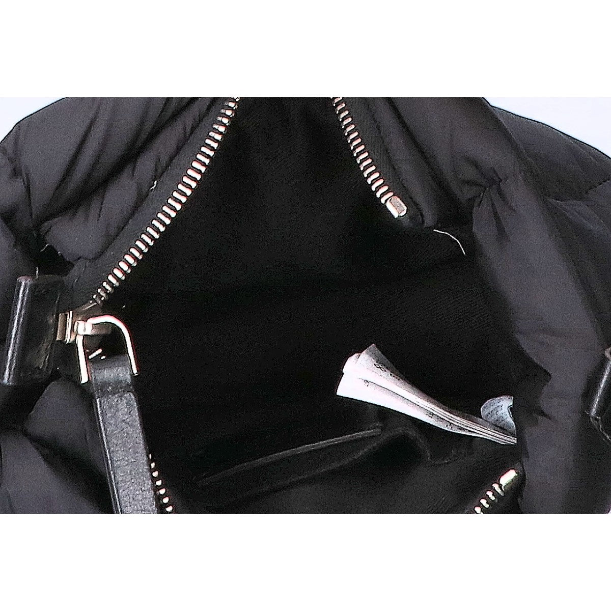 MONCLER モンクレール 【美品/24AW】MICRO CARADOC マイクロ キャラドック キルティング ナイロン メタルロゴ 2WAYショルダー ハンドバッグ