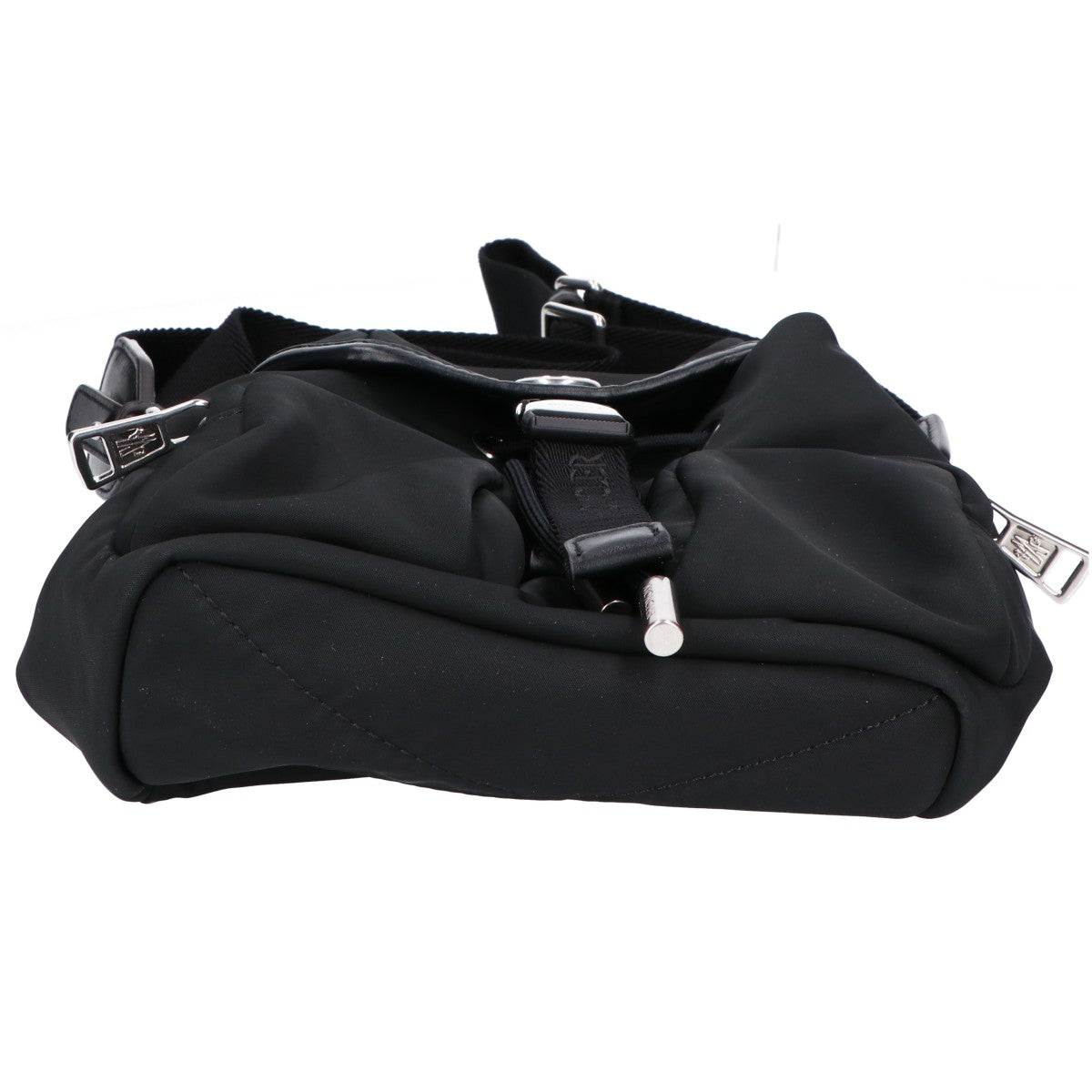 MONCLER モンクレール 24AW MINI TRICK BACKPACK/ミニトリック メタルロゴ ドローストリング ショルダーバッグ