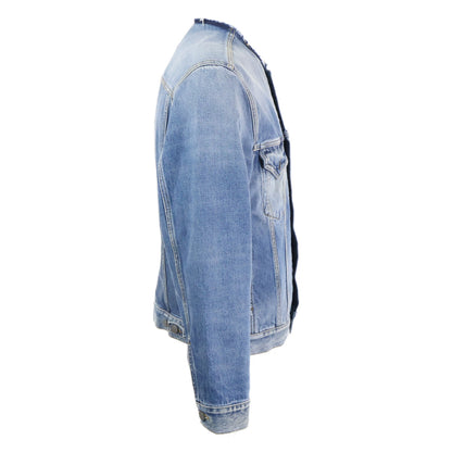 Maison margiela メゾンマルジェラ 4 14【美品/国内正規/24年製】SI1AM0006 Collarless Denim Trucker カラーレス デニムジャケット ジャケット
