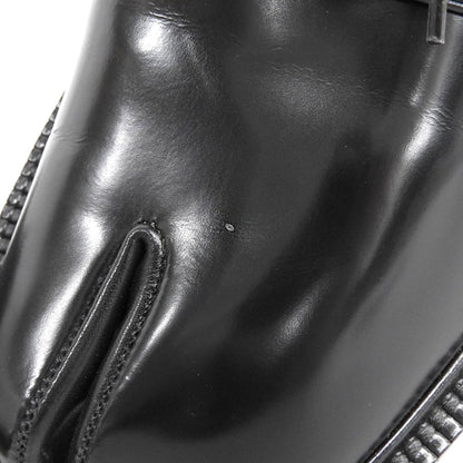Maison margiela メゾンマルジェラ 美品 TABI COUNTY LACE-UP タビ レースアップ シューズ メンズ ブラック 41 S57WQ0188 シューズ