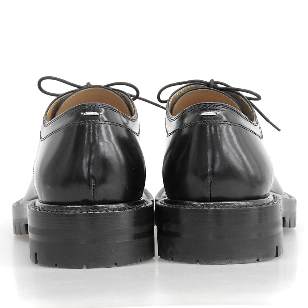 Maison margiela メゾンマルジェラ 美品 TABI COUNTY LACE-UP タビ レースアップ シューズ メンズ ブラック 41 S57WQ0188 シューズ