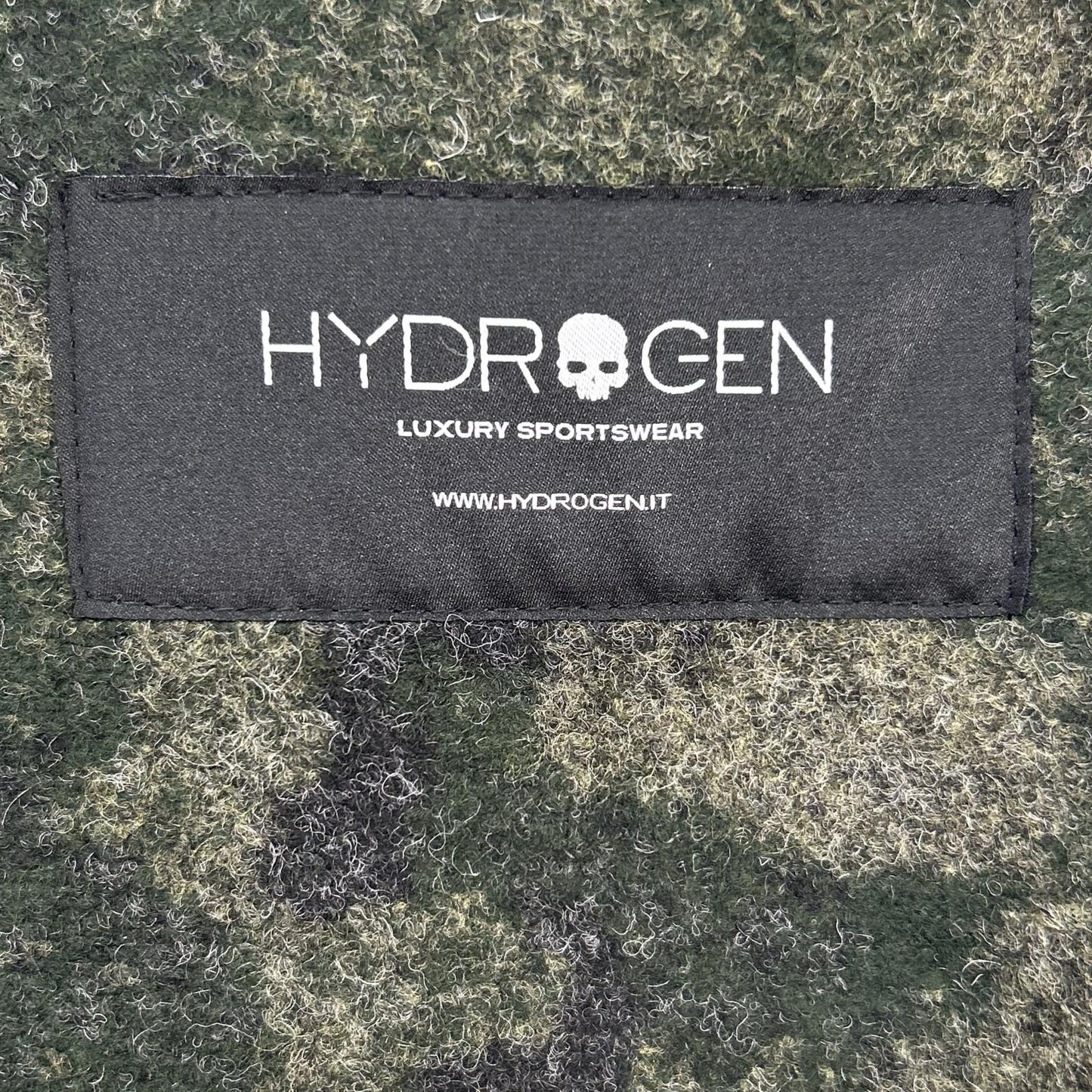 HYDROGEN ハイドロゲン ブラック カモフラ裏地 ブルゾン ジャケット