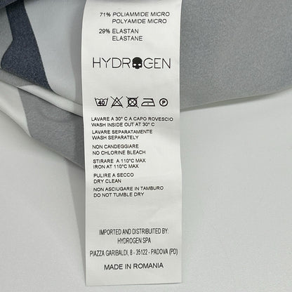 HYDROGEN ハイドロゲン マルチカラー 幾何学模様ストレッチナイロンジップアップジャケット ジャケット