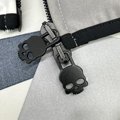 HYDROGEN ハイドロゲン マルチカラー 幾何学模様ストレッチナイロンジップアップジャケット ジャケット