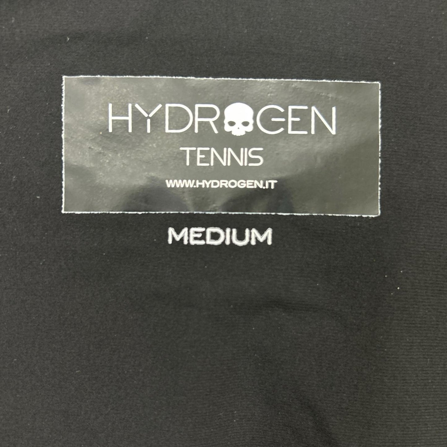 HYDROGEN ハイドロゲン 【TENNIS】ブラック ストレッチナイロンジップアップジャケット ジャケット